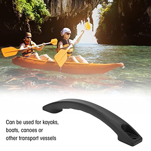 OUKENS Kayak Side Handle, Nylon Black Marine Paddle Holder Mount Replacement Accessories, Canoe Boat Side Mount Carry Handles for Boat Suitcase Luggage Use - Image 4