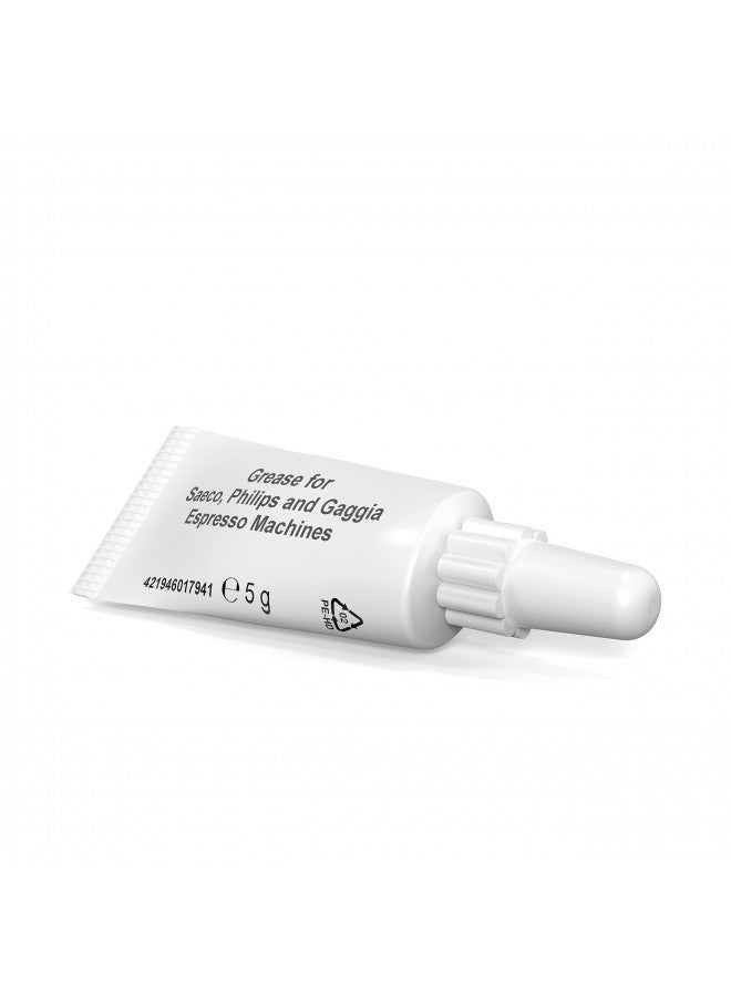 Gladwise Espresso Machine Grease 2 PACK - Coffee oil 5g Tube for all Saeco, Phillips and Gaggia Expresso Machines. HD8869 Maintenance Kit for Cleaning and Lubricant - Image 1