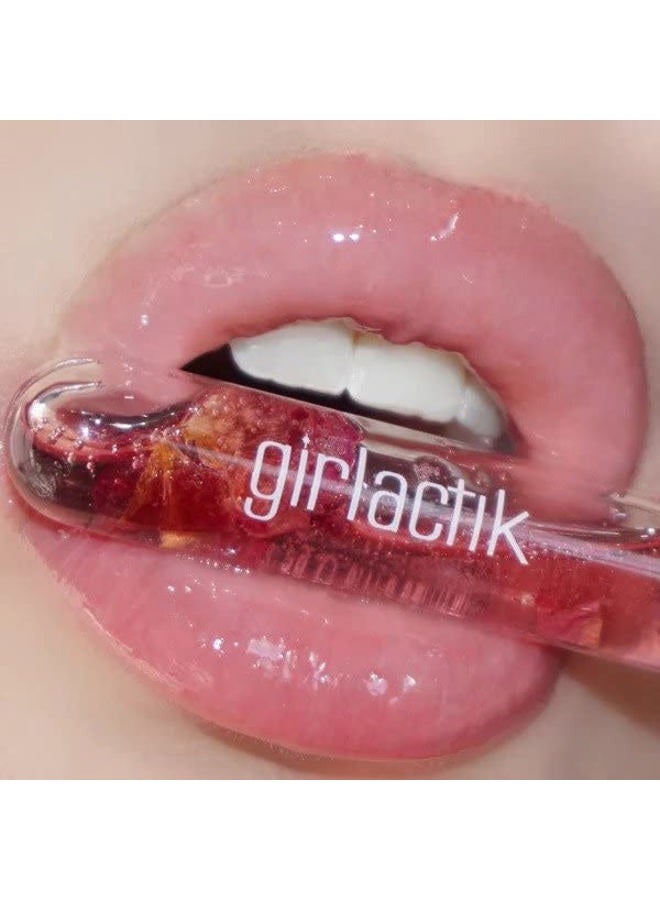 girlactik Rose Oil Tinte Petal Gloss, 0.17 OZ (LaRose) - Image 2