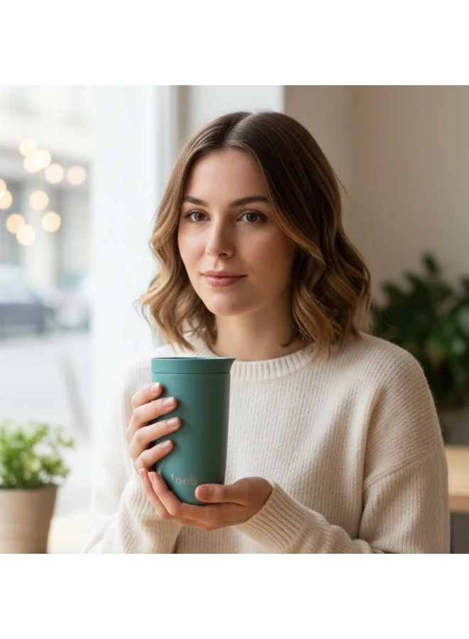 Loch Ocean Green Push Button Mugs - Ocean Green  | Best Price UAE
