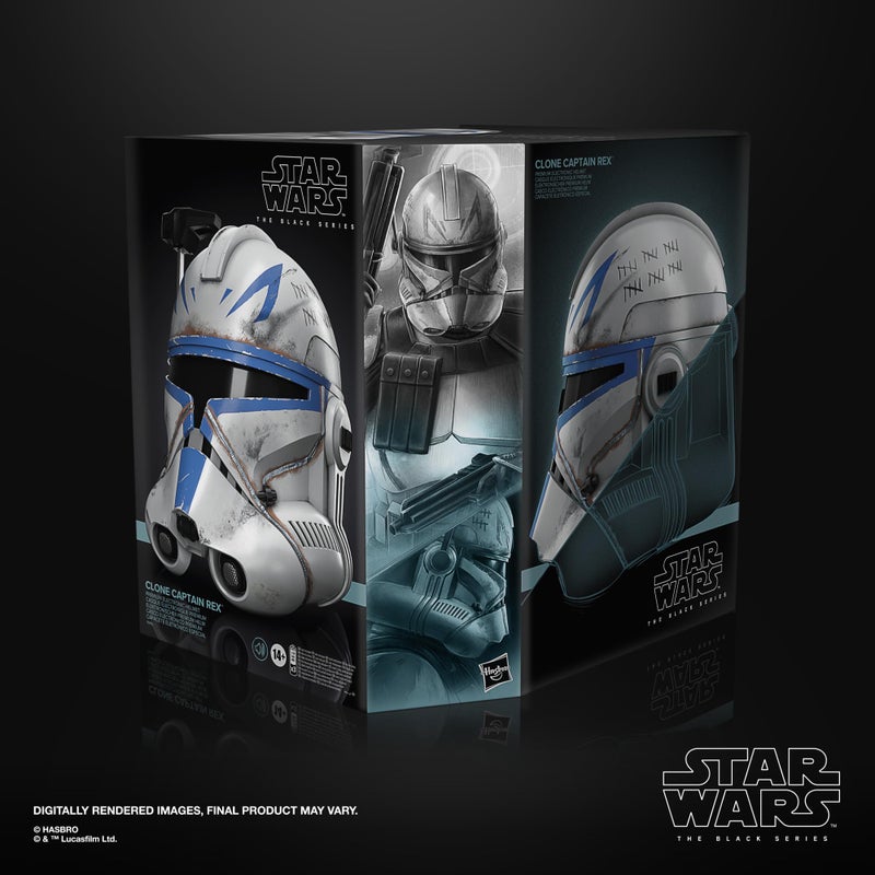 STAR WARS The Black Series Clone Captain Rex Premium Electronic Helmet, Ahsoka Adult Roleplay Item, Ages 14 and Up - Image 3