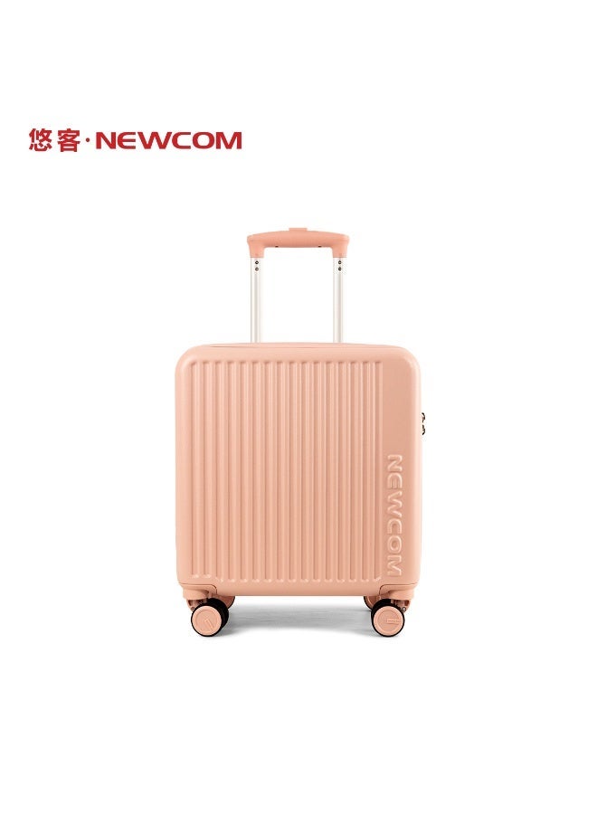 NEWCOM Single Hardside Spinner 4 Wheels Cabin Trolley Luggage With TSA Lock 18 Inches NEWCOM - Image 1
