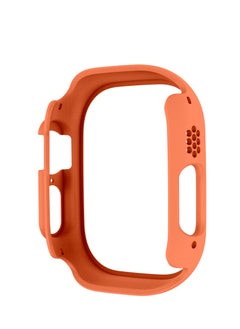 GULFLINK PC Half Case Protector frame Compatible with Apple Watch Series 8 ULTRA 49 mm Orange  - Image 2