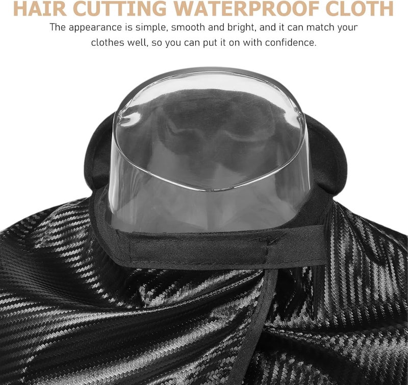 Waterproof Barber Apron and Stylist Cutting Cape for Hairdressers, Salon Hair Cutting Gown with Snap Closure, Professional Hairdresser Cape for Hair Treatment and Coloring - Image 3