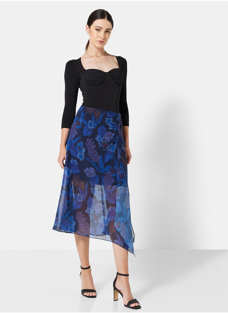 Ted Baker - Ruched Midi Skirt - Image 1