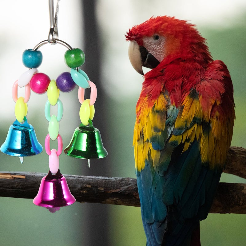 13Pcs Parrot Toys Adorable Assortment Playthings Pet Bird Playing Toys - Image 2