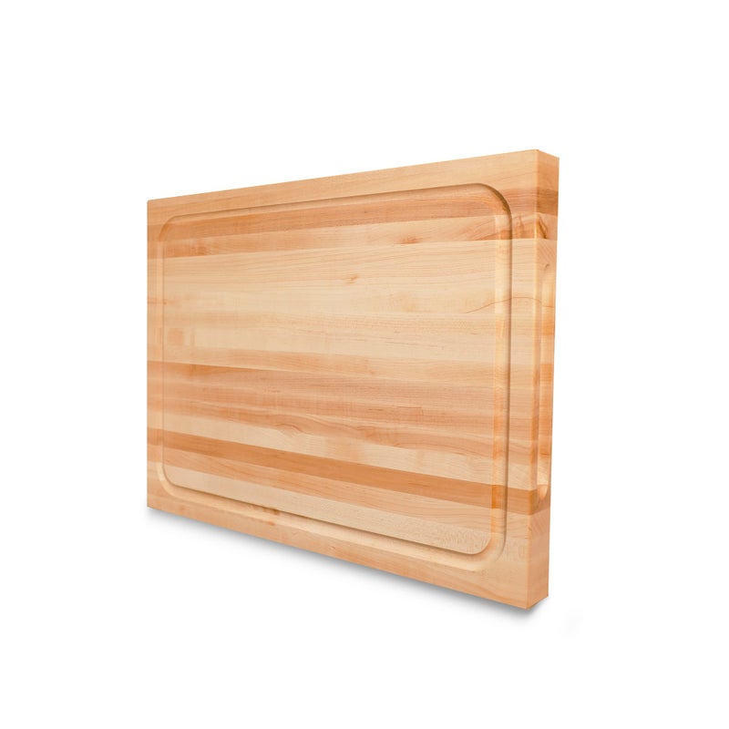 CONSDAN Wood Cutting Board for Kitchen, USA Grown Hardwood, 20 x 15, Hard Maple with Invisible Inner Handle, Prefinished with Food-Grade Oil, Suitable for Kitchen Edge Grain, 1-1/2" Thick - Image 1