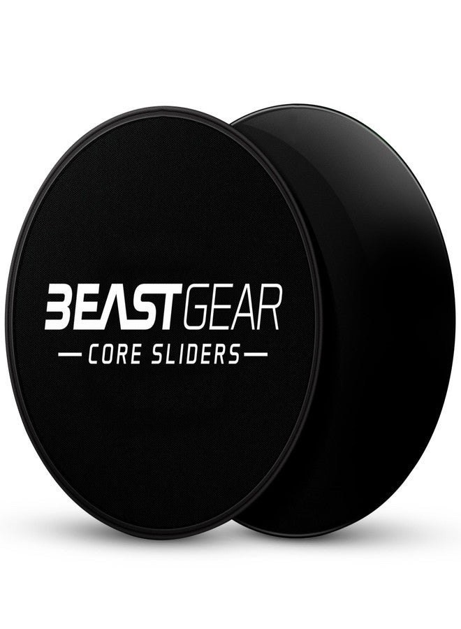 Beast Gear Exercise Sliders for Working Out - Dual Side Core Sliding Discs, Ab Sliders for Workout, Carpet, Hard Floors Fitness Sliders Gym Equipment for Home - Image 1