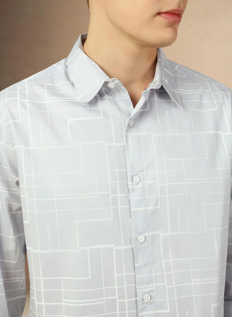 Dennis Lingo Grey Shirt For Men For Men