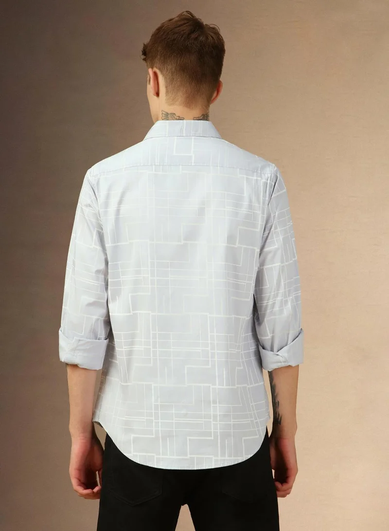 Dennis Lingo Grey Shirt For Men For Men