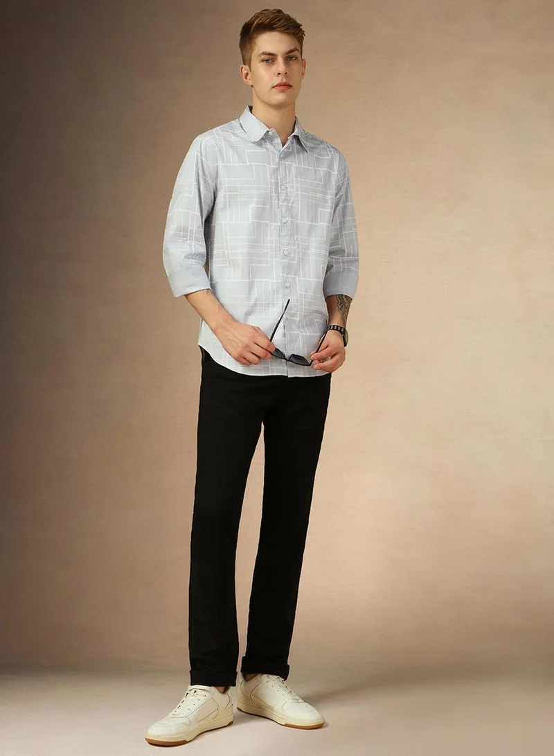 Dennis Lingo Grey Shirt For Men For Men