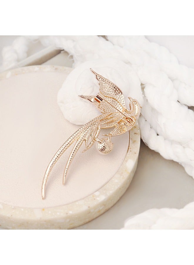 Beyond Hummingbird Brooche, Anti Rust and Anti Fading Alloy Brooch Pins, Corsage Scarf Clip Women Girls (Colorful) - Image 4