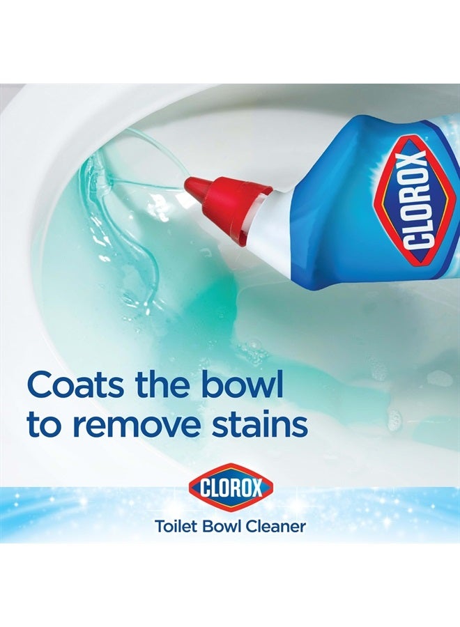 Clorox منظف وعاء المرحاض، رين كلين - 24 أونصة، عبوة من 2 (قد تختلف العبوة) - Image 3