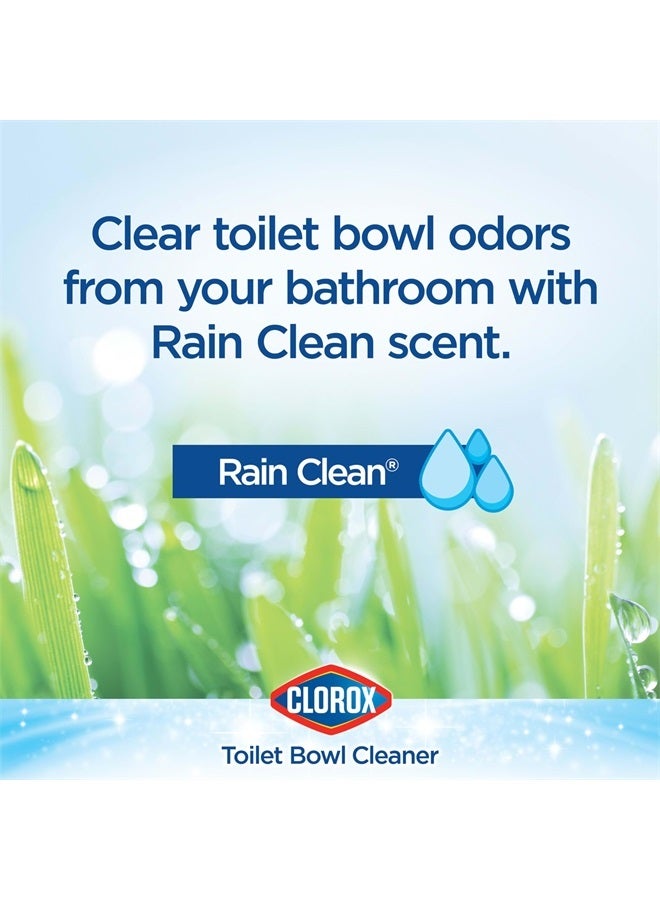Clorox منظف وعاء المرحاض، رين كلين - 24 أونصة، عبوة من 2 (قد تختلف العبوة) - Image 5