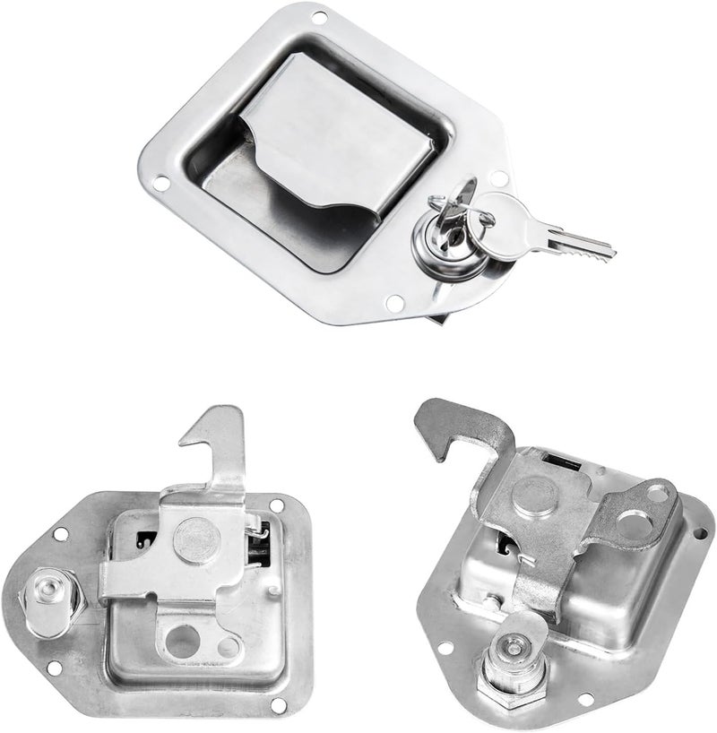 WOOCH Truck Tool Box Lock Replacement – 5/8" Cylinder Keyed Alike (2 Pack) for Paddle Handle Latch – Compatible with UWS, Dee Zee, Delta, Kobalt, Craftsman, WeatherGuard, Better Built Toolboxes - Image 5