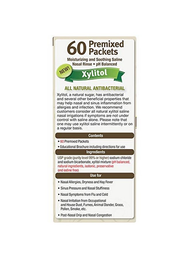 NeilMed Sinus Rinse Premixed Refill Packets With Xylitol, 60Ct.  - Image 5