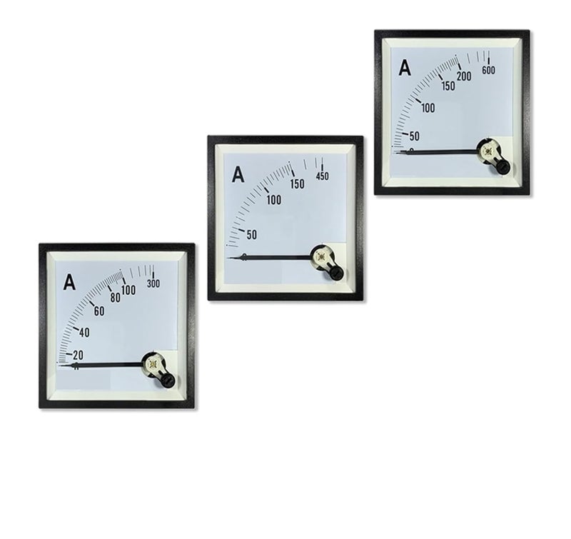 CP96 AC Triple Overload Ammeter 30/50/75/100/150/5A BE96 YT96 with Buffer 9cm(AC 250-5A 750A) - Image 2