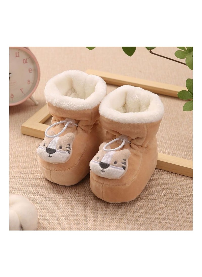 Loquat Suitable For Baby Warm And Comfortable Cotton Shoes 