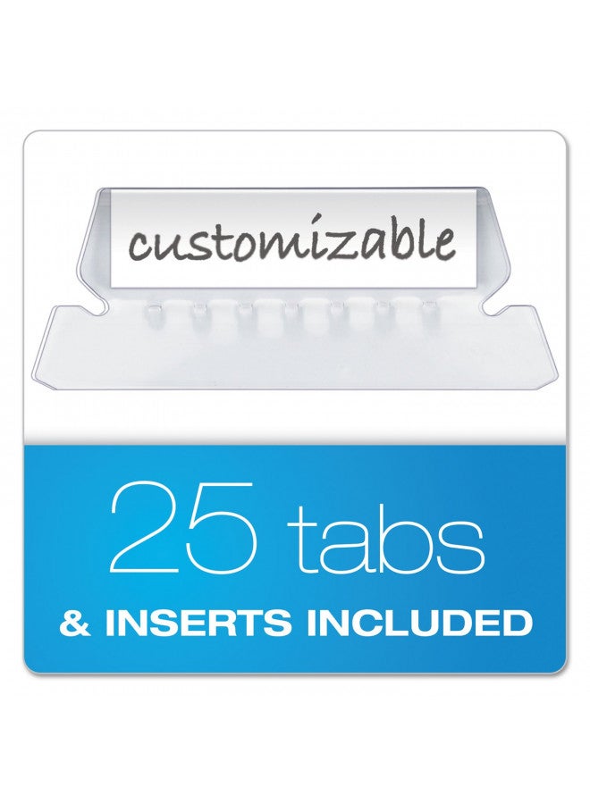 Pendaflex أقلام بندافليكس المعاد تدويرها، حجم رسالة، أزرق، قطع 1/5، 25/صندوق (81603) - Image 3