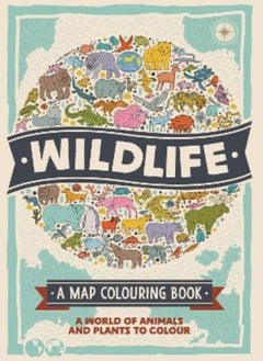 WILDLIFE A MAP COLOURING BK