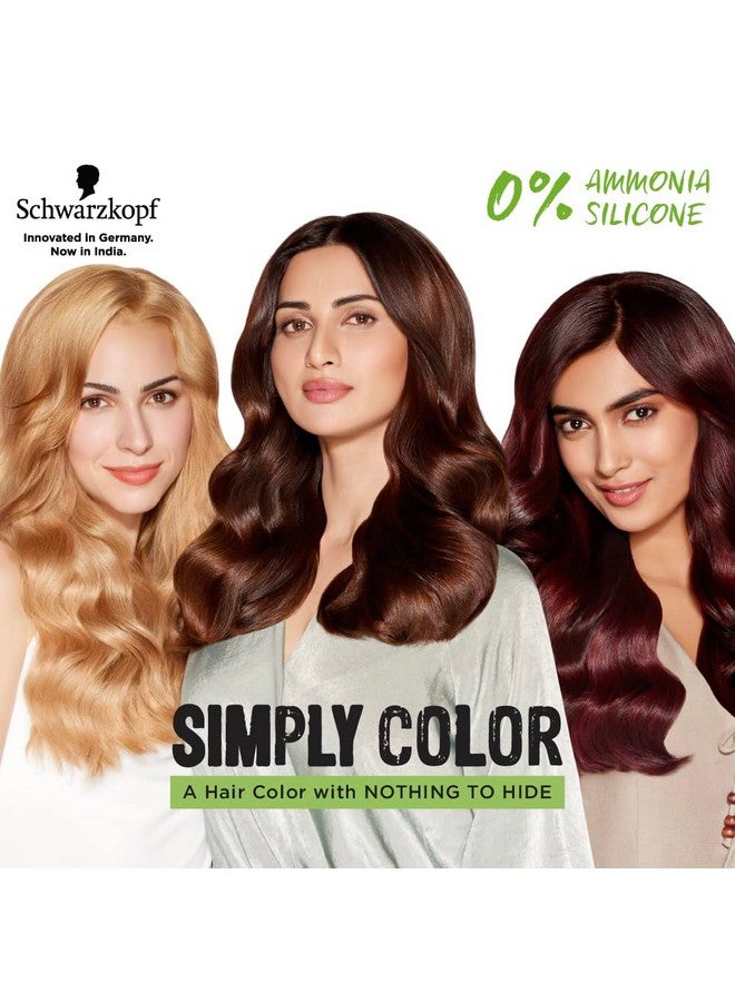 Schwarzkopf Simply Color Permanent Hair Colour - 4.65 Mocha Brown - Image 2