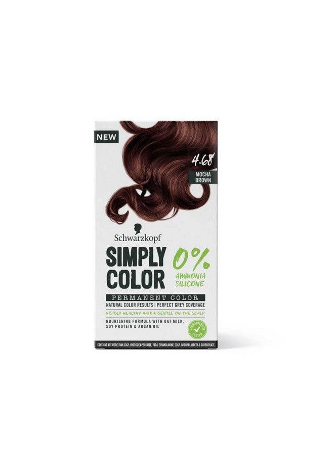 Schwarzkopf Simply Color Permanent Hair Colour - 4.65 Mocha Brown - Image 1