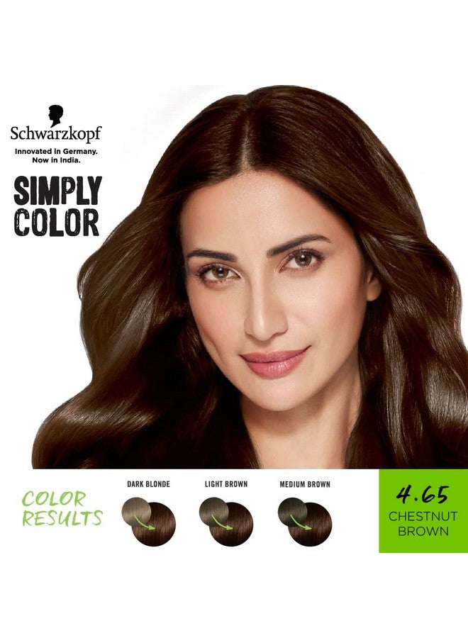 Schwarzkopf Simply Color Permanent Hair Colour - 4.65 Mocha Brown - Image 3