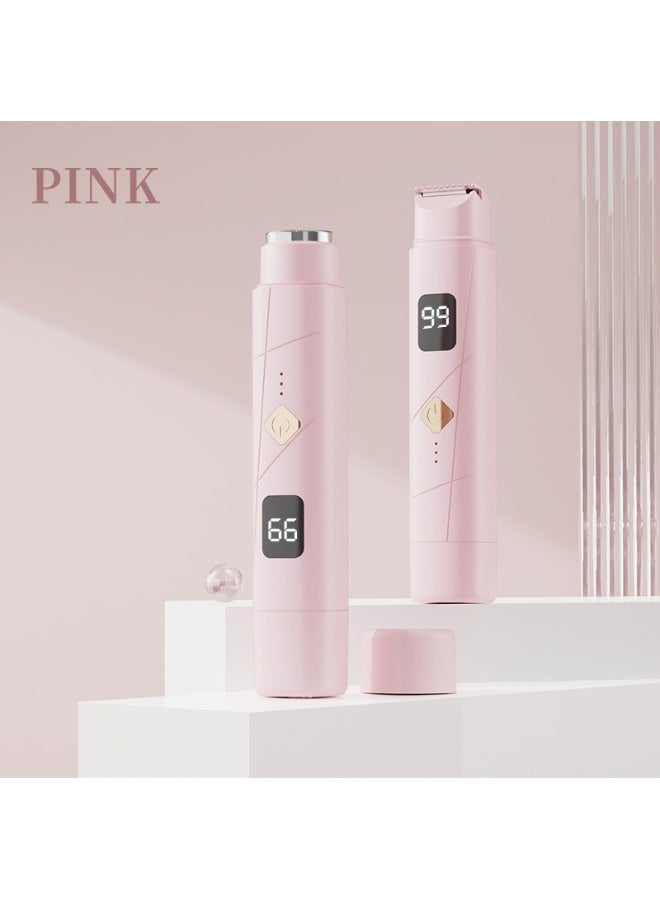 جهاز إزالة الشعر الكهربائي المزدوج للسيدات بشحن نوع C