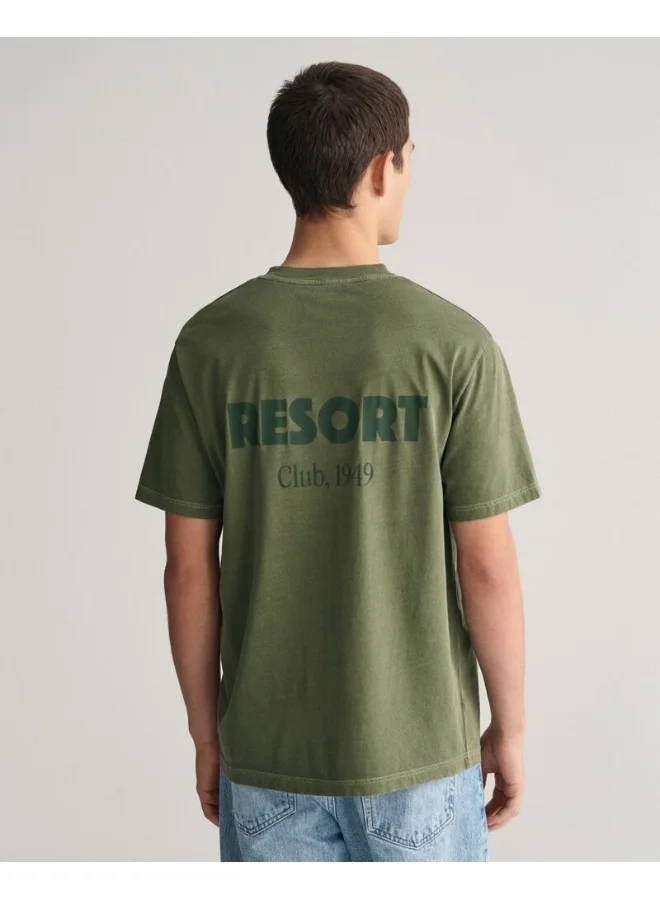 غانت Gant Sunfaded Graphic T-Shirt