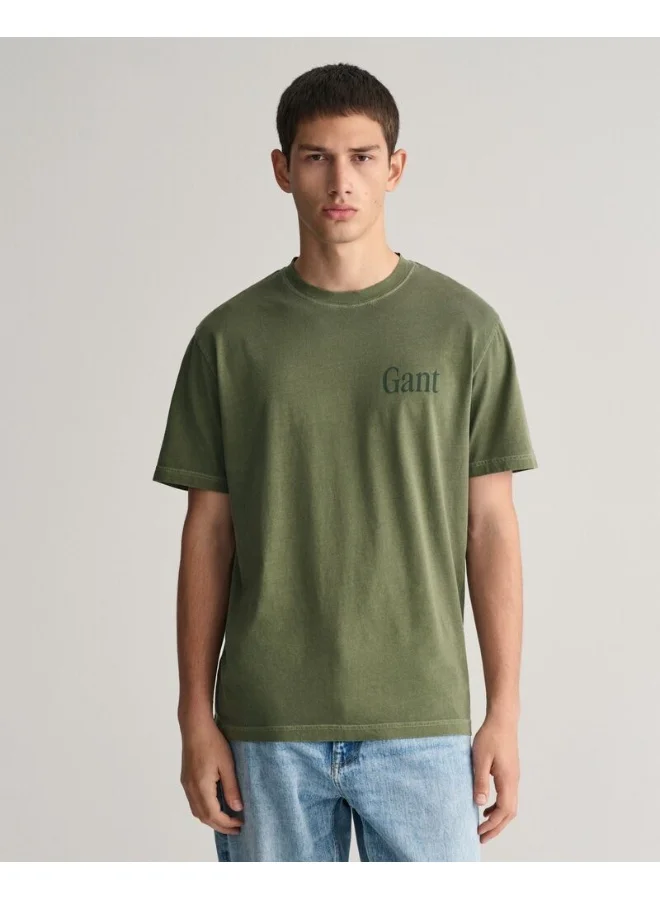 غانت Gant Sunfaded Graphic T-Shirt