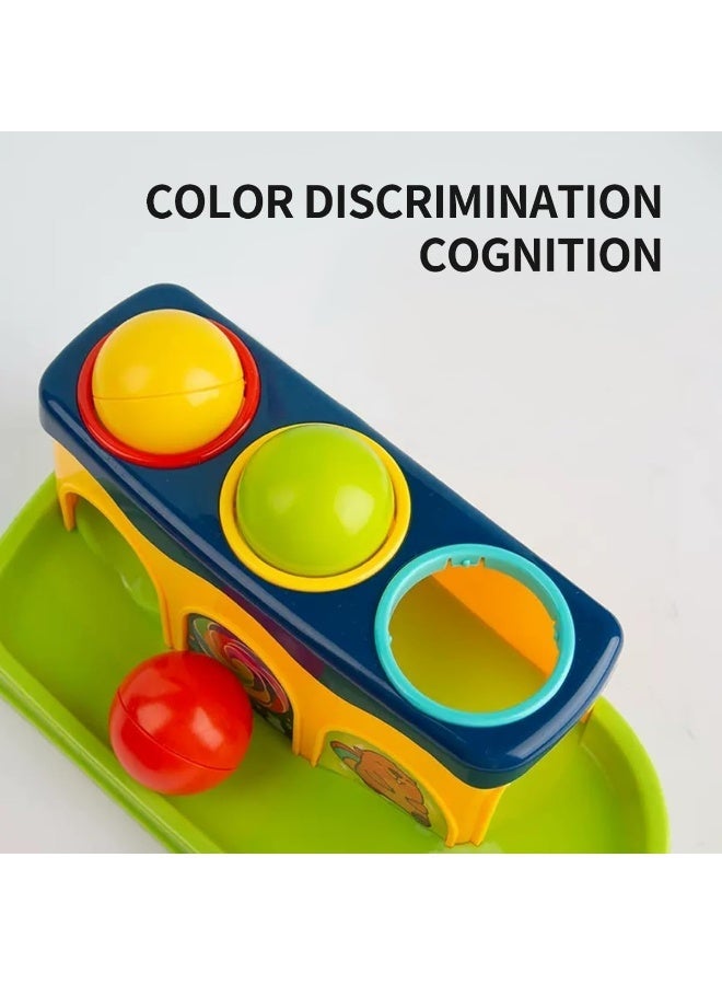 ECVV Hammer and Ball Drop Toys Early Developmental Hammer Montessori Toys Educational Fun Learning Ball Gift Toys for Babies & Toddlers - Image 3