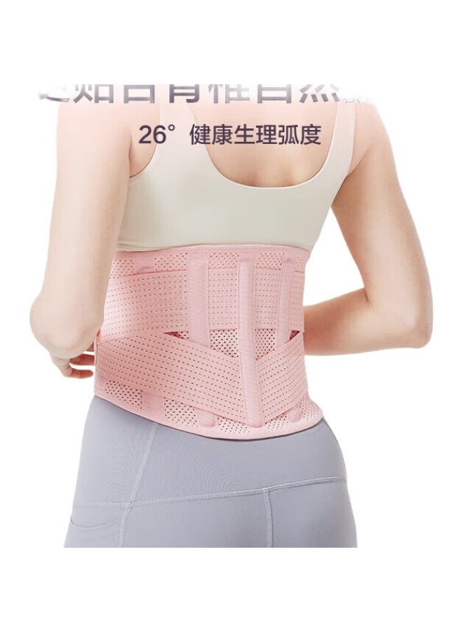 JD.com Waist Support Belt For Women, Abdominal Compression Waist Trainer For Squats And Deadlifts, Lumbar Disc And Spine Protection, Waist Support Brace, Size M - Image 2