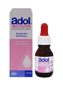 Adol Adol Paracetmol 100 mg/ mL Infant Drops 15 mL 