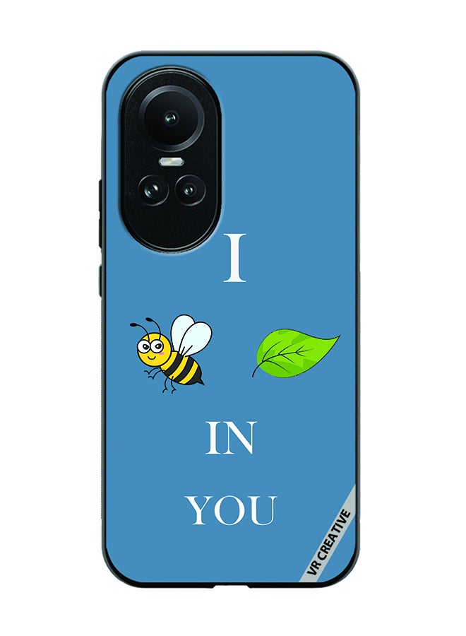 VR CREATIVE Protective Case Cover For Oppo Reno 10 Pro Quotes Design Multicolour - Image 1