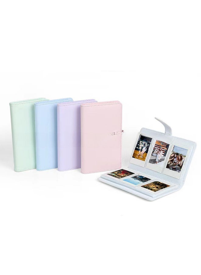 Generic 108 Pages PU Photo Album Instant Camera 3 Inch Photo Book Credit Card Storage Anime Card Holder Neutral Brand Quick Delivery-Color:Black  - Image 1