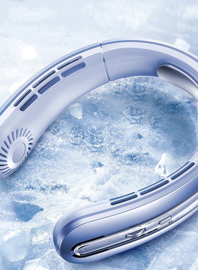 المروحة المعلقة، الشحن عبر USB، وهي مناسبة للاستخدام الكسول في الهواء الطلق. إنها مروحة هادئة وثابتة وبلا مثانة - Image 4