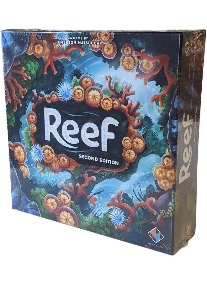 Plan B Games Reef Board Game (Second Edition) ; Strategy Board Game ; Family Board Game For Adults And Kids ; Ages 8 And Up ; 2 To 4 Players ; Average Playtime 30 45 Minutes ; Made By Next Move Games  - Image 2
