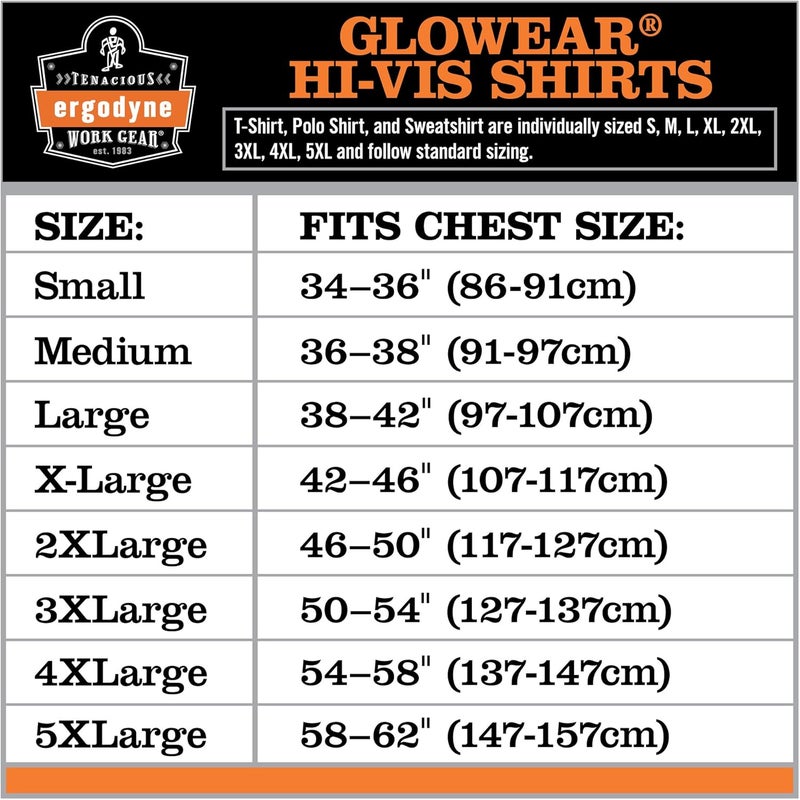 Ergodyne Ergodyne GloWear 8293 ANSI Black Bottom High Visibility Lime Hooded Reflective Sweatshirt 3XLarge - Image 4