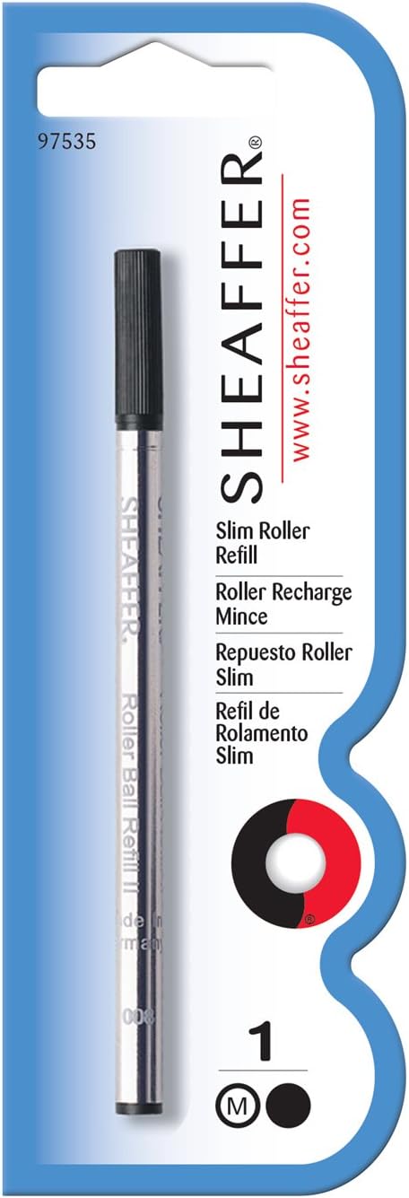 منتجات شيفر شيفر إعادة تعبئة قلم رولر بالرفيعة باللون الأسود نقطة متوسطة تباع كواحدة لكل منها