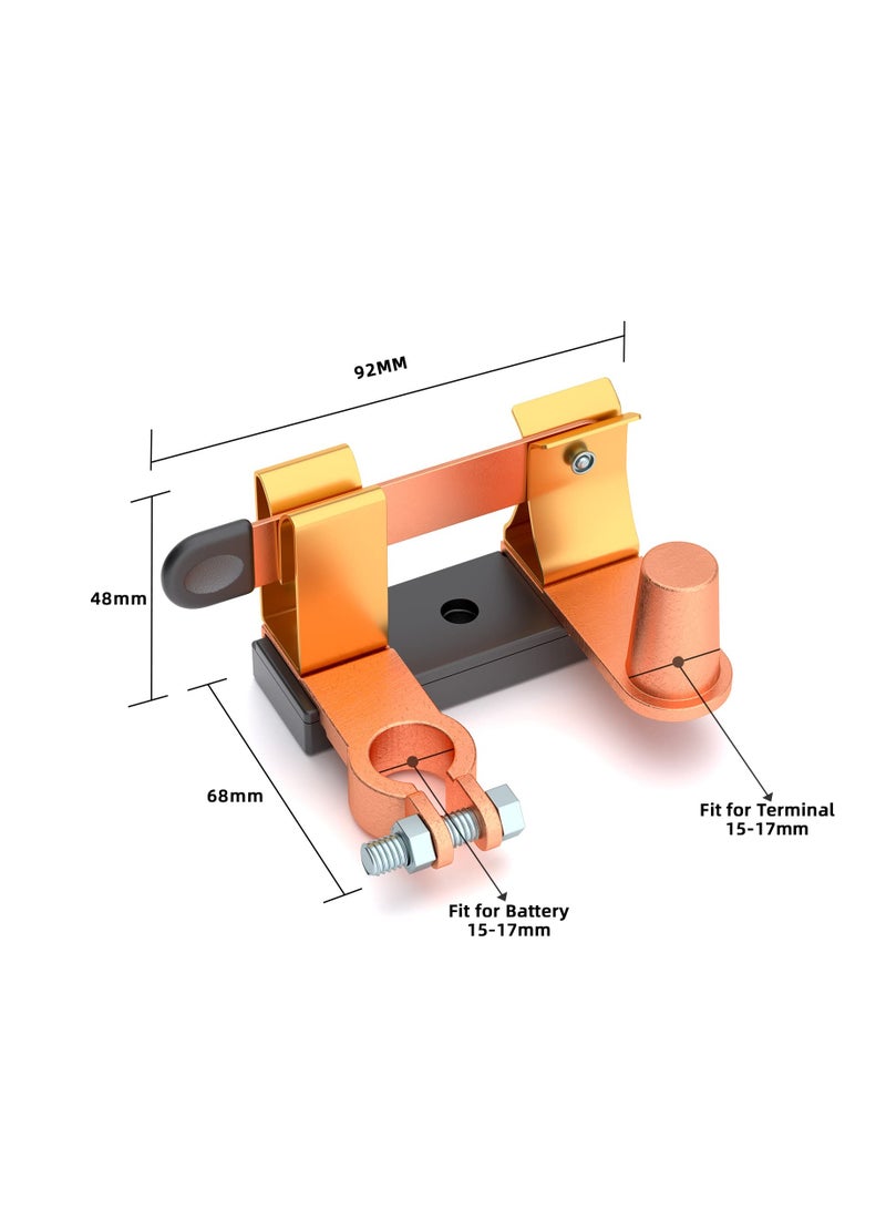Heavy Duty Battery Disconnect Switch for 12V and 24V Vehicles, Ideal for Cars, RVs, Boats, and Trucks - Image 5