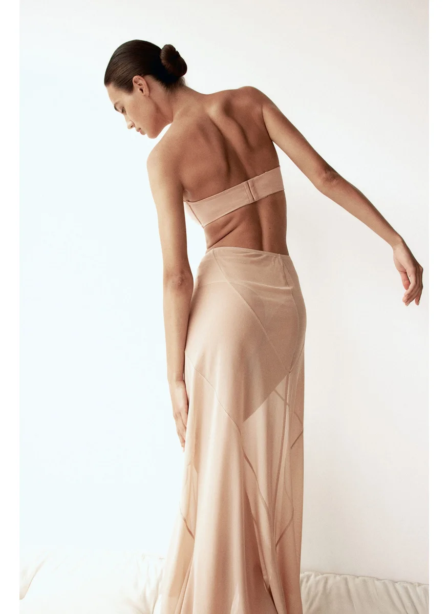 اتش اند ام Padded Microfibre Bandeau Bra