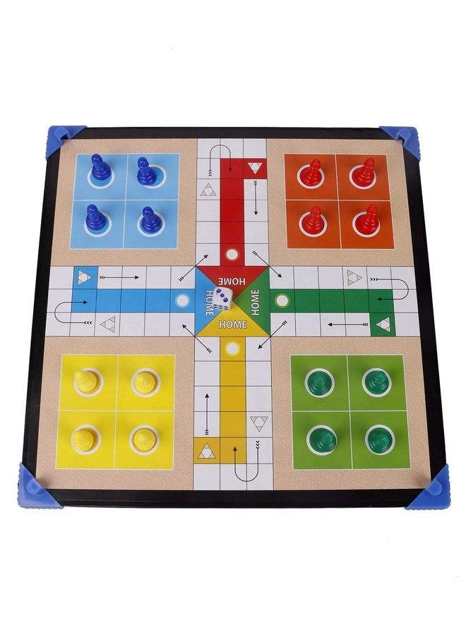 RATNA'S Table TOP Family Fun Excellent Ludo Snakes and LADDERS Board Game with Stand - Image 3