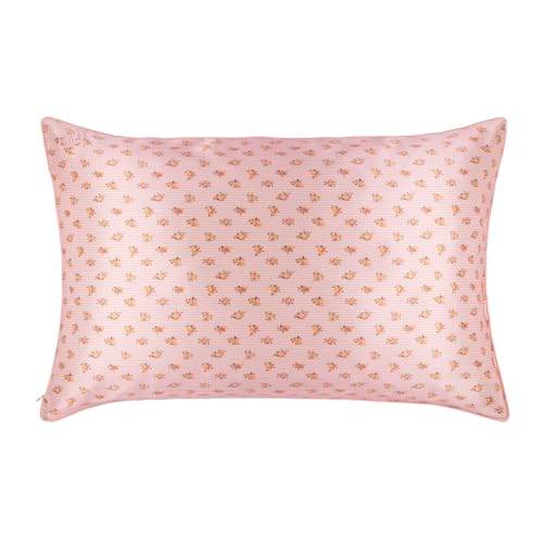 slip The Original Queen Pure Silk Pillow Case 100 Pure 22 Momme Mulberry Silk Queen Size Standard Pillow Case AntiAging AntiBedHead AntiSleep Crease Petal 20 x 30 - Image 1