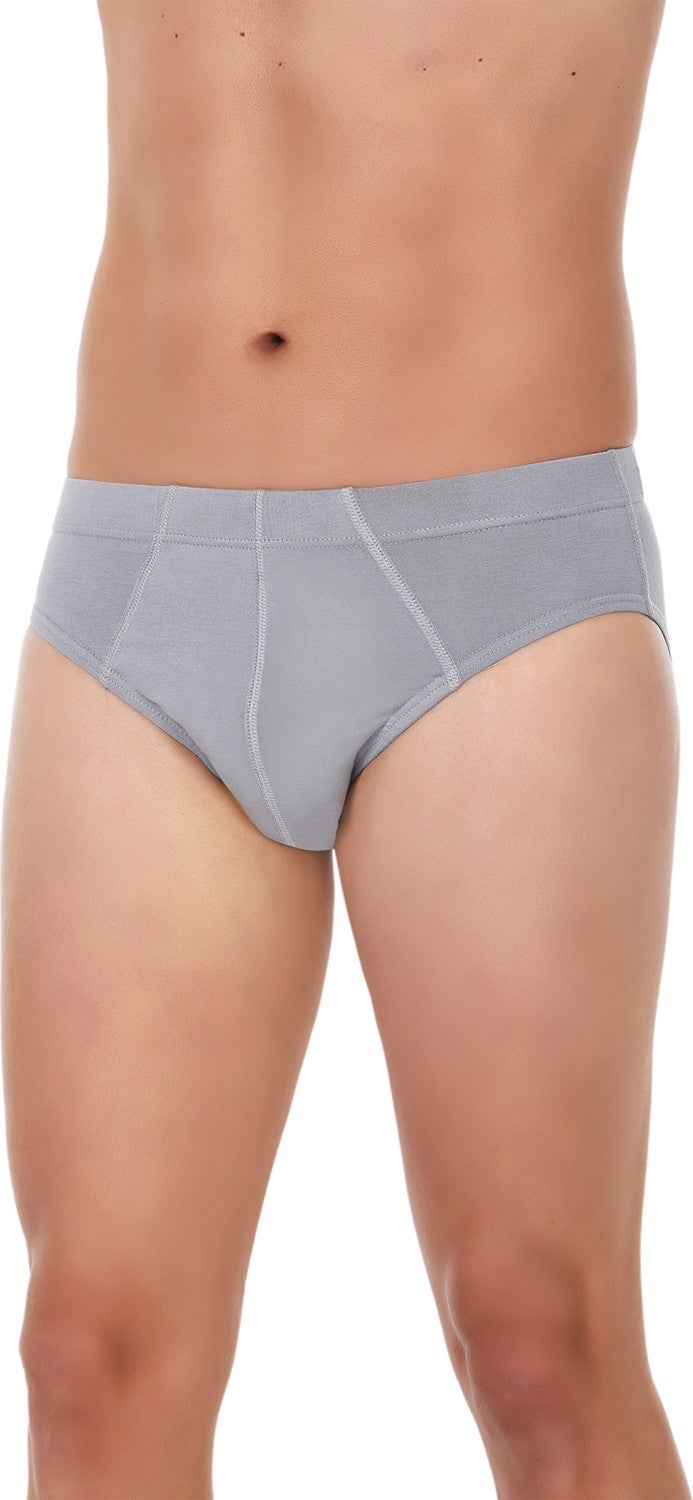Yıldız Çamaşır Yıldız Laundry Men's Gray 3 Pack Bamboo Slips 