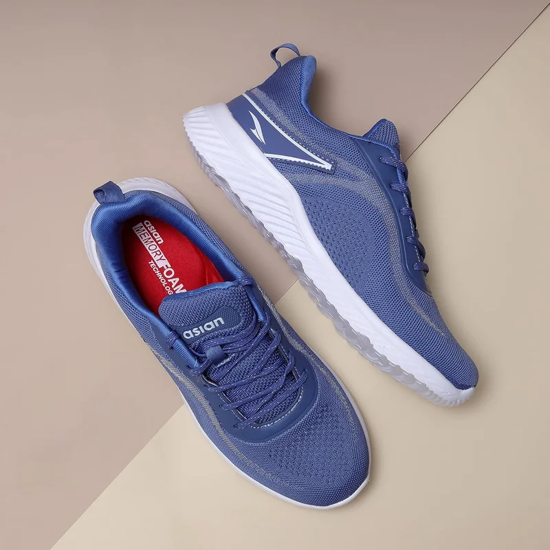 أسيان Blue Sneakers for Men