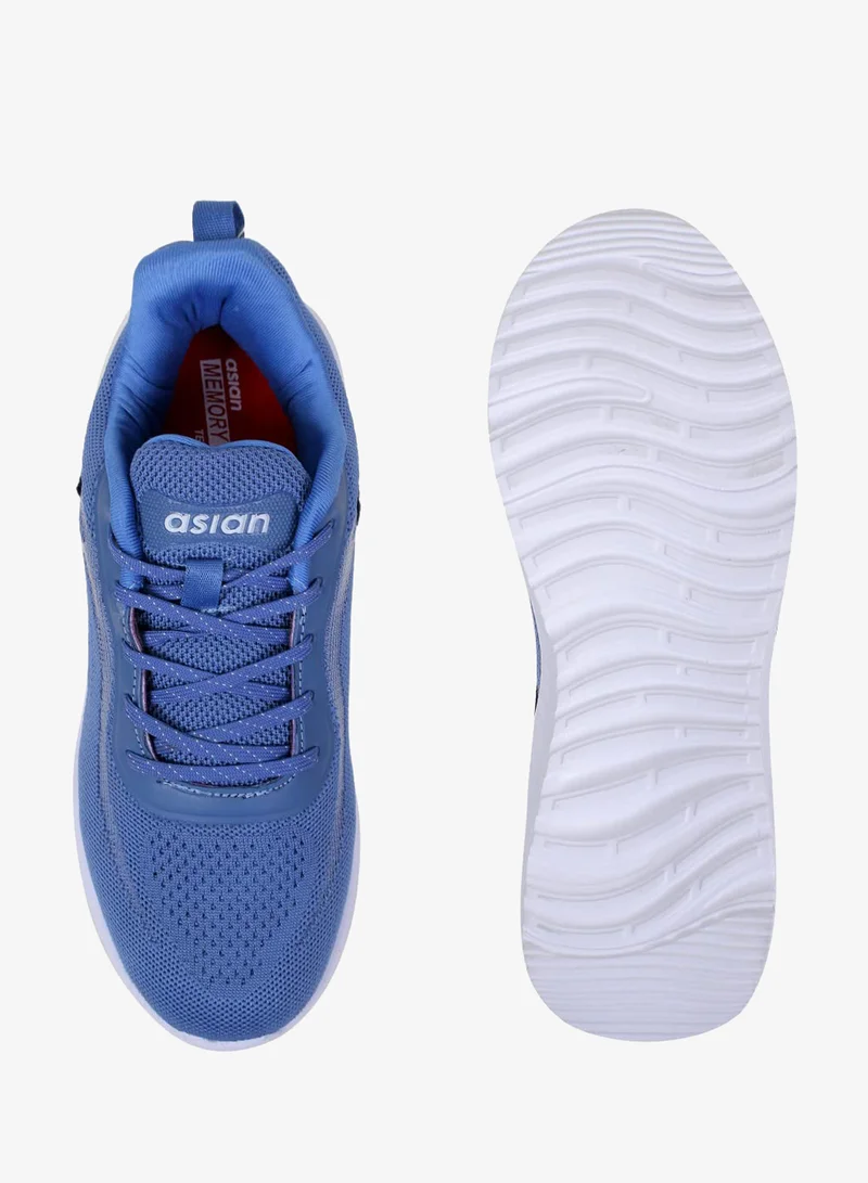 Asian Blue Lightweight Sneakers for Men