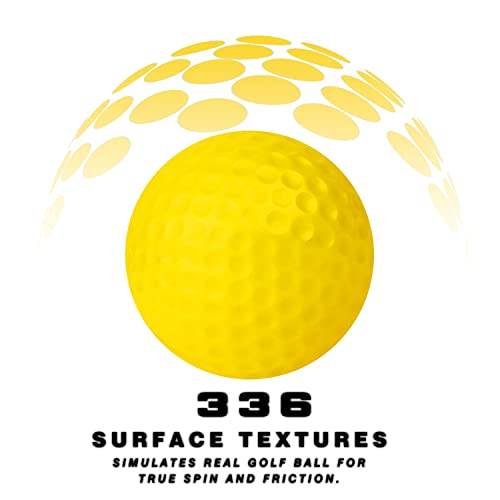 CHAMPKEY Practice Foam Golf Balls 16 or 32 Pack | Limited Flight Golf Balls | True Spin and Feel Training Golf Practice Balls（16 Pack） - Image 3