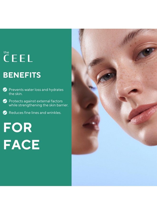 the CEEL Hyaluronic Acid Serum For Face Hydrating Serum With Hyaluronic Acid And Vitamin B5 Moisture Plumps And Smooths For Youthful Glow Non Greasy Paraben Free Formula 1.00 Fl.Oz (30 Ml) - Image 2