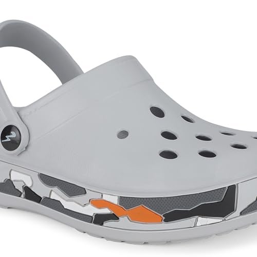 Campus Men's GC-4008A L.GRY Clogs - 6UK/India GC-4008A - Image 4