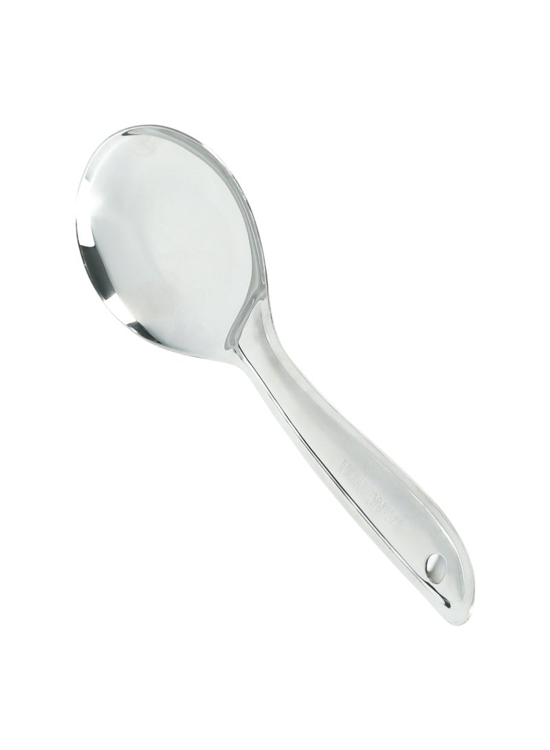 Homeway 230mm Stainless Steel Serving Ladle – Durable and Ideal for Serving Soups and Sauces - Image 1